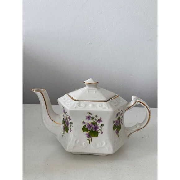 Ellgreave Ralph 1750 Moses 1751 Enoch 1784 Wood & Sons Ironstone England Teapot - Picture 1 of 4